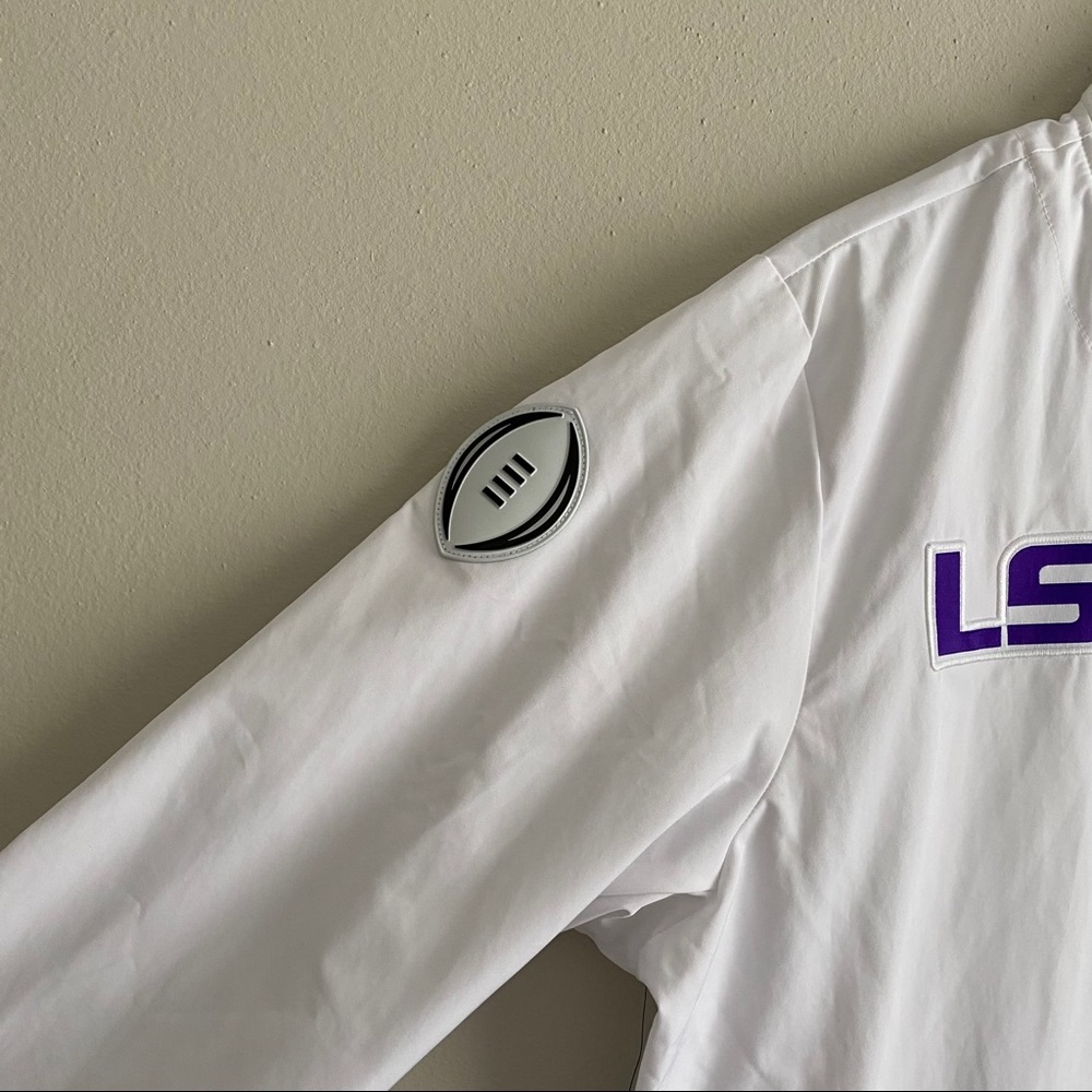 NIKE COLLEGE PLAYER LSU MENS JACKET LOUISIANA STAT - Picture 5 of 11